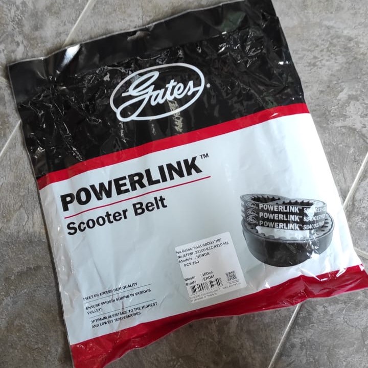 สายพาน V CVT Honda PCX160 Gates Powerlink เดิม