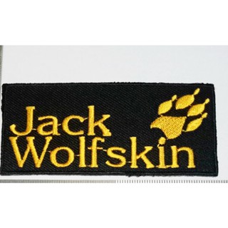 jack wolfskin ตัวรีดเสื้อ ปักเสื้อผ้า ตกแต่งเสื้อผ้า ทนทาน งาน diy