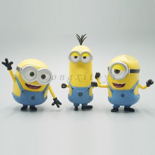 ฟิกเกอร์ตัวละคร The Minions Bob Stuart Kevin In Jeans ของเล่นสําหรับเด็ก