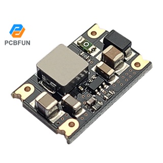 Pcbfun โมดูลควบคุมแรงดันไฟฟ้า 98% 4A Mini DC-DC 6V-16V 9V 12V เป็น 5V 3.3V