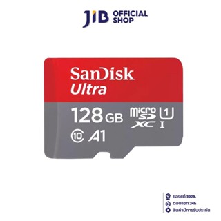 SANDISK 128 GB MICRO SD CARD (ไมโครเอสดีการ์ด) ULTRA MICROSDXC UHS-I CARD (SDSQUAB-128G-GN6MN)