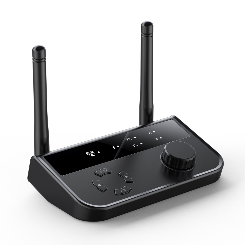 2 in 1 เครื่องรับส่งสัญญาณเสียงบลูทูธ รองรับการรับส่งสัญญาณ รองรับ TWS แจ็ค AUX RCA USB 3.5 มม. สําหรับหูฟัง TV PC