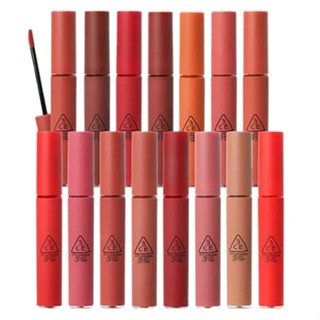 3CE Velvet Lip Tint 4g (Drizzle Love, Think Again, Best Ever, Taupe, Daffodil, Cheeky Rose, Going Right, MY MOVES)