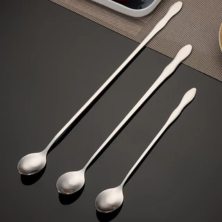 ThaiTop ช้อนคนด้ามยาว สแตนเลส มีให้เลือก ยาว 20/26cm stirring spoon