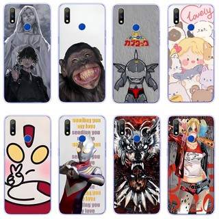 สําหรับ realme 3 3 pro realme 5 / 5s / 5i realme 5 pro เคสซิลิโคน TPU นิ่ม