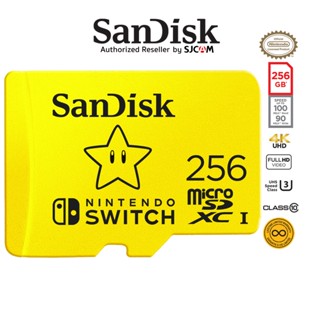 SanDisk microSDXC for the Nintendo Switch 256GB,512GB (SDSQXAO) Memory เมมโมรี่ Game Nintendo Switch Lifetime Warranty