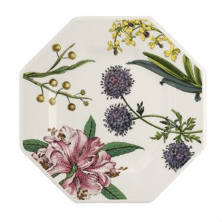 Spode Stafford Blooms 9.5 Inch Octagonal Plate