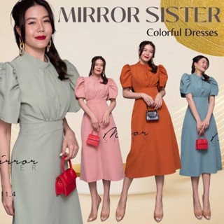 พร้อมส่ง 🧑‍🏫MiRRoRSiSTERs oHaNa 🧑DReSS