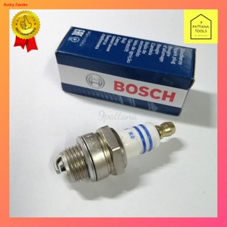 จัดส่งจากกรุงเทพBOSCH(บ๊อช) WS7E หัวเทียนบ๊อช หัวเทียนเครื่องตัดหญ้า เครื่องพ่นยา เครื่องเลื่อยยนต์  หัวเทียนเกลียวสั้น