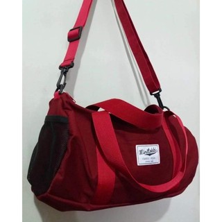 Duffel Bag M กระเป๋าผ้าแคนวาสทรงกระบอก-ทรงหมอน