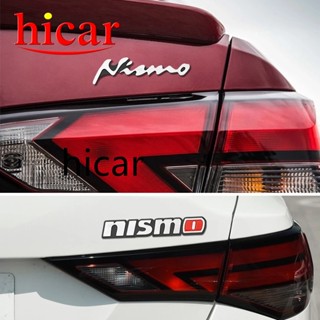 Nismo สติกเกอร์ตราสัญลักษณ์รถยนต์ สําหรับ Nissan Almera Tiida Sunny QASHQAI MARCH LIVINA TEANA