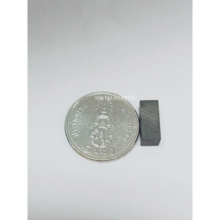 10 ชิ้น แม่เหล็กเฟอร์ไรท์ ทรงสี่เหลี่ยม ขนาด Dim W5 x L5 x H11 mm Y30 Ferrite Magnet สีดำ โดนน้ำได้ อุปกรณ์สำหรับงาน DIY