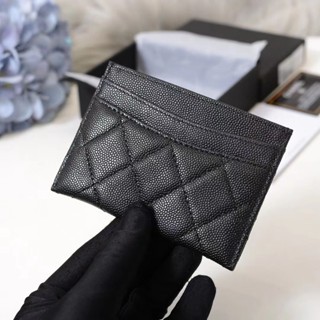 Women&amp;#39;s Money Clip 100% Genuine Leather Ultra-Thin Mini Wallet Luxury Brand Credit Card Holder 2022 Fashion Newl