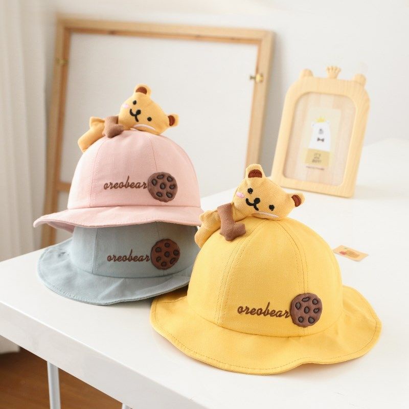 สินค้าพร้อมส่ง หมวกเด็ก ลายคุกกี้ 1-4ปี
