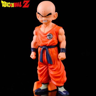 โมเดลฟิกเกอร์ PVC รูปการ์ตูนอนิเมะ Dragon Ball Z Super Krillin DBZ ขนาด 17 ซม. ของเล่นสะสม สําหรับเด็ก