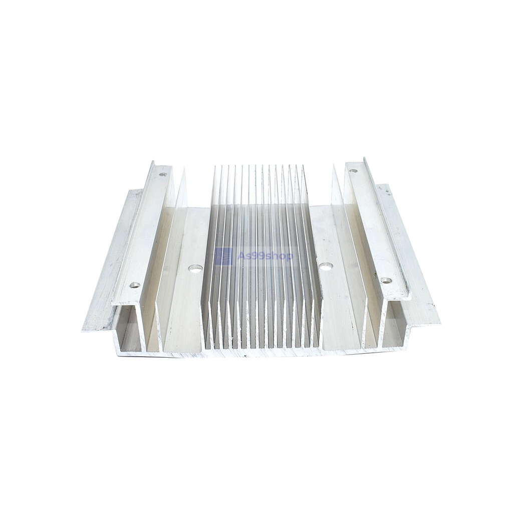 Heat Sink Aluminum Alloy Cooling block ฮีทซิงค์ระบายความร้อนหรือเย็น ขนาด(100*118*25)