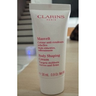 CLARINS  MASVELT BODY​ SHAPING​CREAM​ 30ml. ผลิตภัณฑ์ บำรุงผิวกาย กระชับสัดส่วน​ ของแท้100/