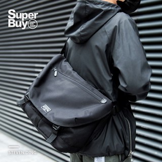 [Superbuy] กระเป๋าเป้สะพายหลัง กระเป๋าสะพายไหล่ กระเป๋าคอมพิวเตอร์ กันน้ํา จุของได้เยอะ 13 นิ้ว แบบพกพา แนวทะแยง แนวสตรีท เหมาะกับการขี่จักรยาน สําหรับผู้หญิง และผู้ชาย