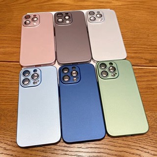 สีม่วงเข้ม ใหม่ iphone14 เลนส์ฟิล์มป้องกัน เคสโทรศัพท์ สําหรับ iphone 14 pro max 13 12 11 pro เคลือบด้าน กระจก ป้องกันลา