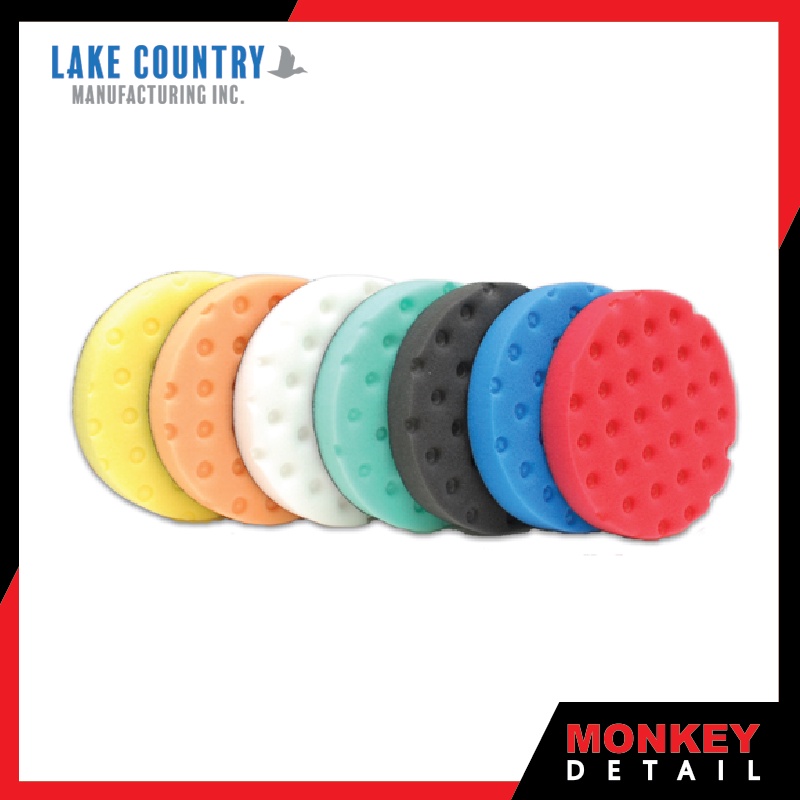 ฟองน้ำ LC ฟองน้ำ Lake Country CCS Smart Pads ขนาด 6.5 นิ้ว และ 7.5 นิ้ว