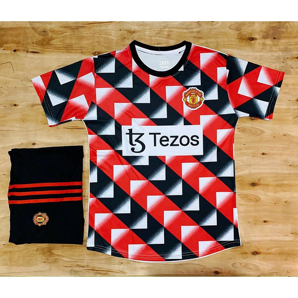 ชุดบอลยางยืด Tezos แมนเชสเตอร์ ยูไนเต็ด 2022