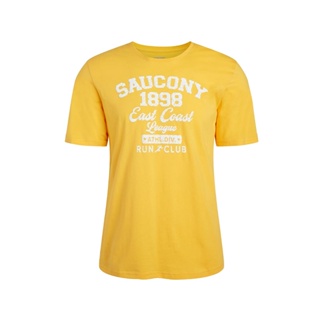 SAUCONY RESTED SHORT SLEEVE เสื้อยืดแขนสั้นผู้ชาย รุ่น SAM800258-SY