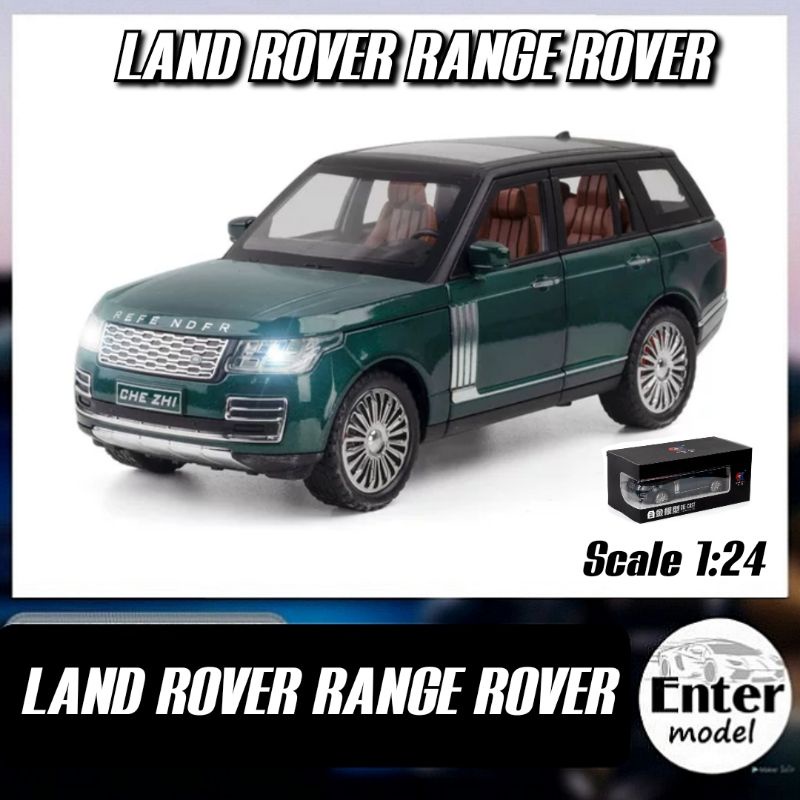 โมเดลรถ Land Rover​ Range​ Rover​ ใหม่ล่าสุด คันใหญ่ สเกล 1:24 เปิด​ได้​หลา​ยจุด พร้อมส่ง