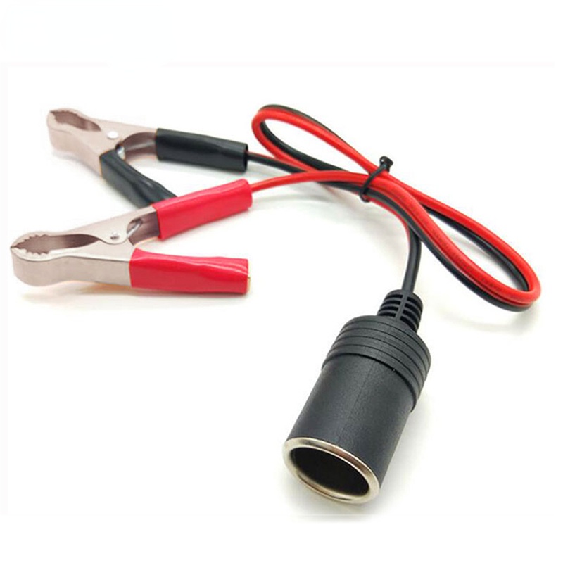 อะแดปเตอร์ซ็อกเก็ตปั๊มแบตเตอรี่รถยนต์ 12V