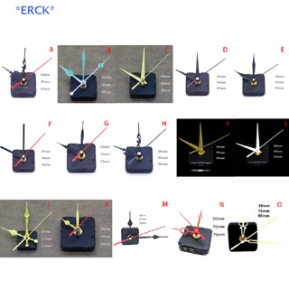 Erck&gt; ใหม่ กลไกซ่อมนาฬิกาแขวนผนัง DIY เสียงเงียบ