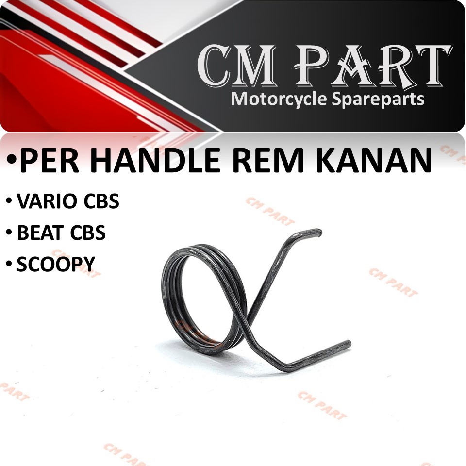 สปริงแฮนด์เบรกขวาสําหรับ Honda Vario CBS Beat CBS Scoopy Spacy CBS