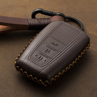 1 Pcs Genuine Leather Car Key Cover Car Key Case For Toyota CHR C-HR Prado Camry Avalon Prius Corolla RAV4 Avalon