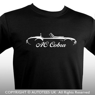 【Plus Size】ขายดี เสื้อยืดผ้าฝ้าย 100% พิมพ์ลาย AC COBRA America SHELBY INSPIRED CAR 2022 GS