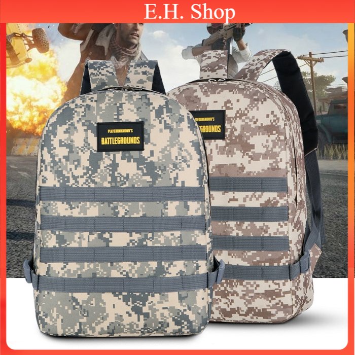 กองทัพทหาร PUBG Gamer กระเป๋าเป้เดินทางกลางแจ้ง