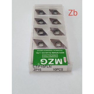 MZG เม็ดกลึงCTP15FLN  ด้ามกลึง CTPL 10มิล   สำหรับ CNC BARFEED  !!!
