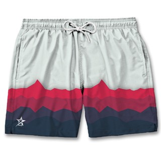 Bermuda Surf Short Beach Tactel Calcao Mountains โปรโมชั่น สําหรับผู้ชาย