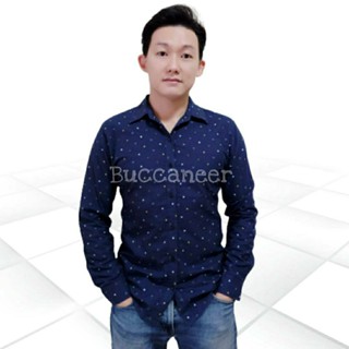 เสื้อเชิ้ตลายแอปเปิ้ล ผ้าOxford by Buccaneer (สินค้าพร้อมส่ง)