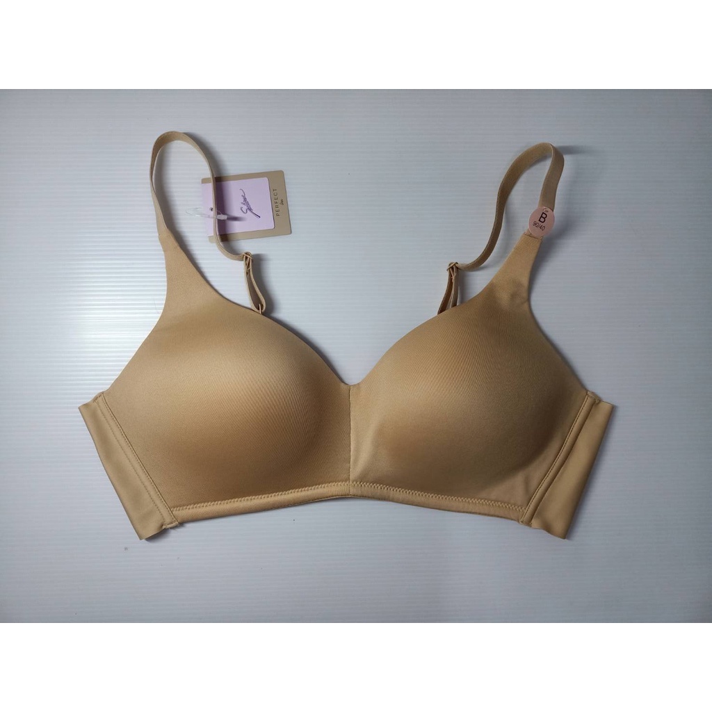 Sabina ซาบีน่า เสื้อชั้นใน Invisible Wire (ไม่มีโครง) รุ่น Perfect Bra รหัส SBXD7201CD สีเนื้อ Size 