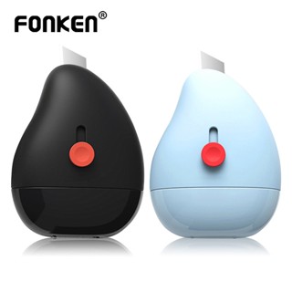 FONKEN ลูกกลิ้งป้องกันข้อมูล พร้อมคัตเตอร์ เพื่อความเป็นส่วนตัว