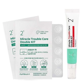 Numbuzin No.2 Miracle Trouble Care Double KIT 25 มล./30ea (หมดอายุ d ate: สิงหาคม 2024)