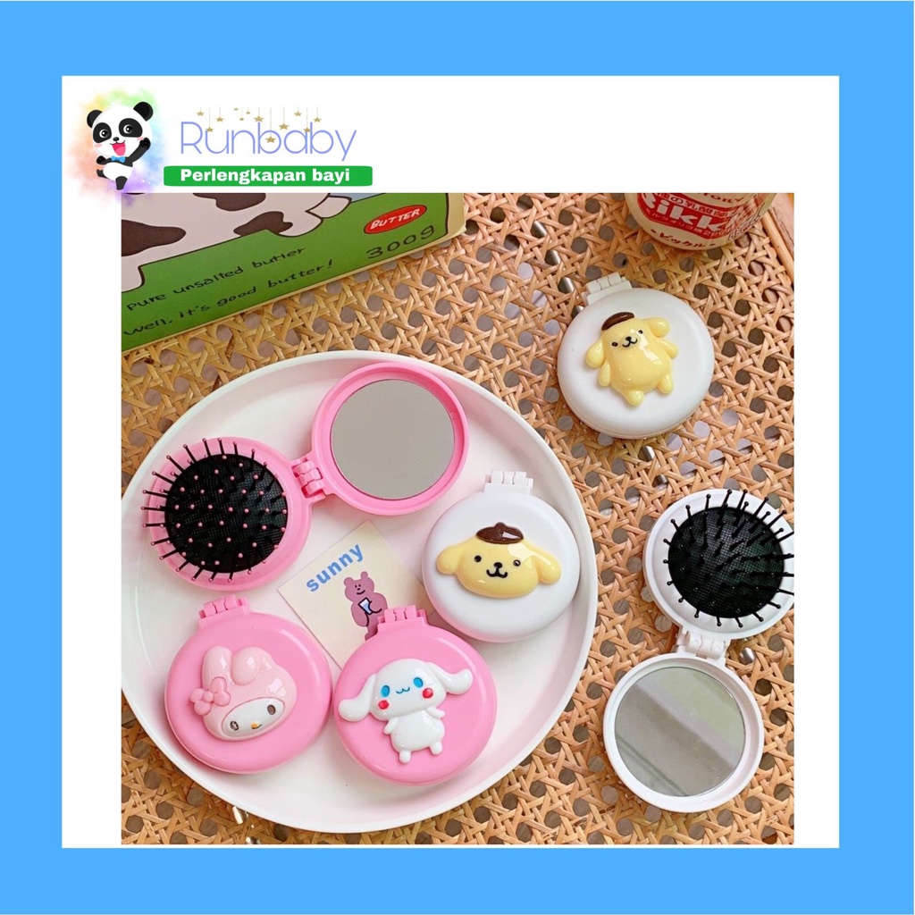 RUN24 CUTE FOLDABLE หวีผม