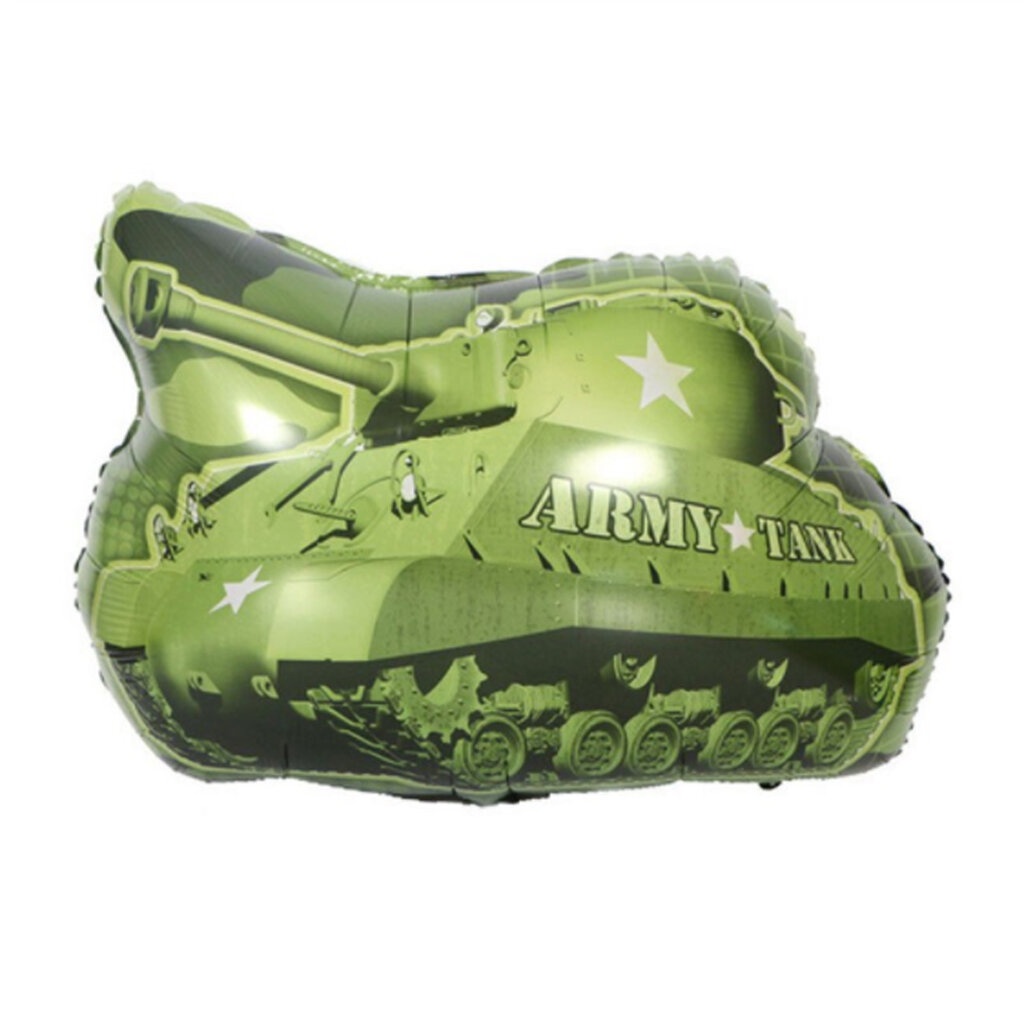 ลูกโป่งฟอยล์ Giant Army Tank Foil Balloon (with Helium)