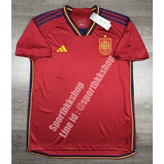 เสื้อฟุตบอล ทีมชาติ Spain Home สเปน เหย้า ชุดฟุตบอลโลก ปี 2022