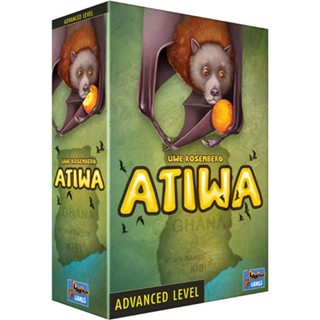 Atiwa บอร์ดเกมแท้ คู่มือภาษาอังกฤษ