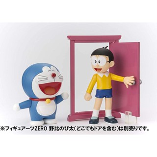 Doraemon &amp; Nobita ของแท้ JP - Figuarts Zero Bandai [โมเดล Doraemon] (2 ตัว + ประตู)