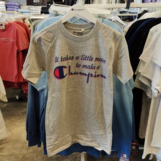 Champion เสื้อยืดลําลอง แขนสั้น คอกลม ใส่สบาย แฟชั่นสําหรับผู้ชาย