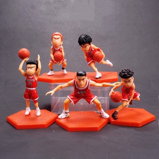 โมเดลฟิกเกอร์ รุ่น Slam Dunk Figure Sakuragi Flower Road Kaede Rukawa เครื่องประดับ สําหรับตกแต่งรถยนต์