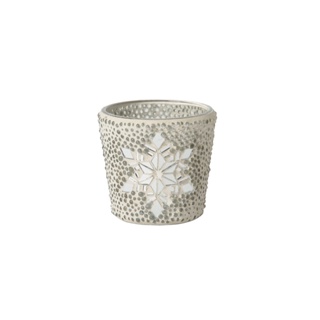 Votive Holder Twinkling Snowflake