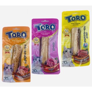 Toro  ขนมแมว โทโร่ ขนาด 30 กรัม สินค้าใหม่ EXP 05/24