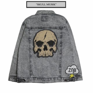 Zinbons BACKPATCH เสื้อแจ็กเก็ต ปักลาย PATCH MOTO