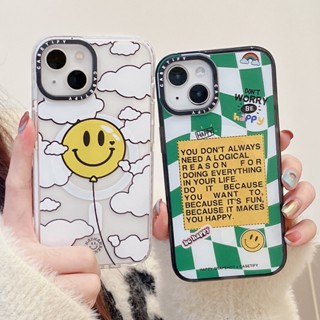 【HAPPY Snapshot】casetify เคสโทรศัพท์มือถืออะคริลิค ดูดซับแม่เหล็ก คุณภาพสูง สําหรับ iPhone 14 Pro max 13 13 Pro max 11 Pro max 14 14Pro 12 12Pro 12 Pro max 13Pro